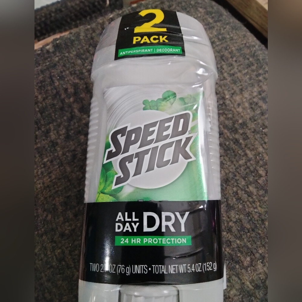 Two pack speed Stick men's all-day Irish spring deodorant